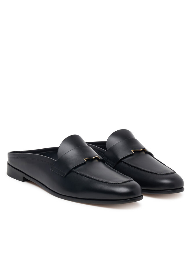 Max Mara Pantoletten Max Mara Regentsabot 2624526211 Schwarz