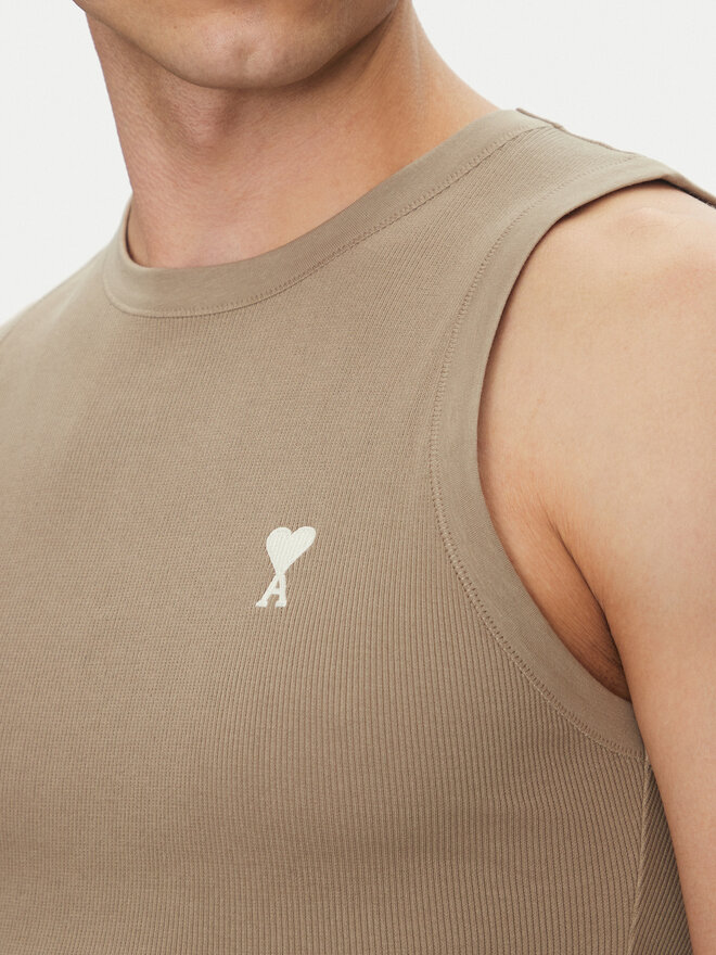 AMI PARIS AMI PARIS Tank-Top HTK060.JE0117 Khakifarben Regular Fit