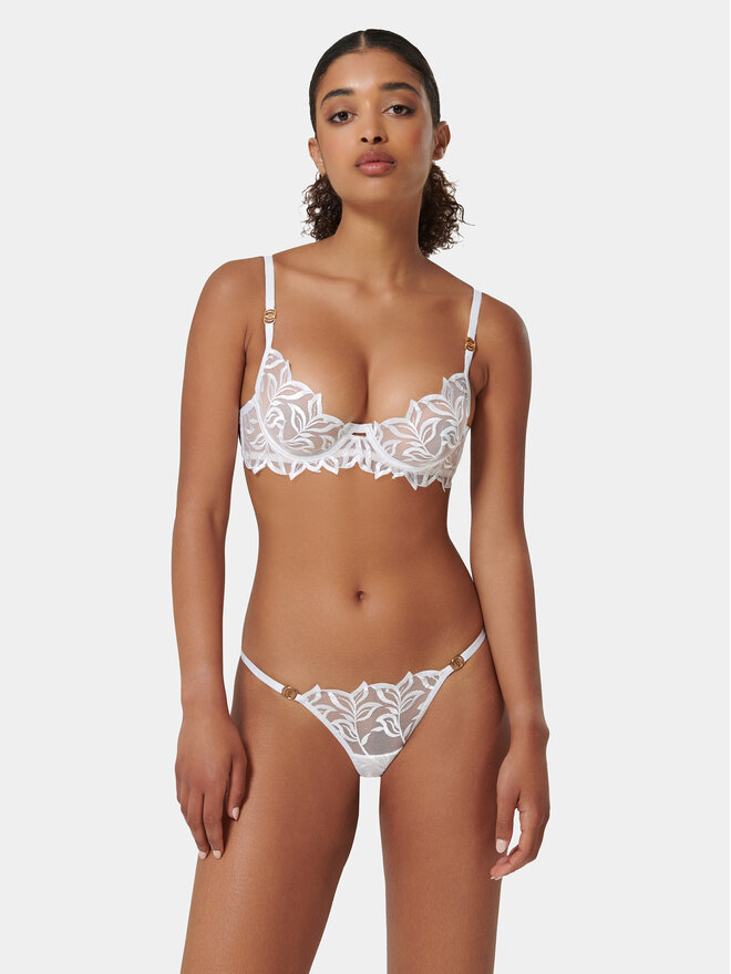 Bluebella Bluebella Σουτιέν με μπανέλα Isadora 41953 Λευκό