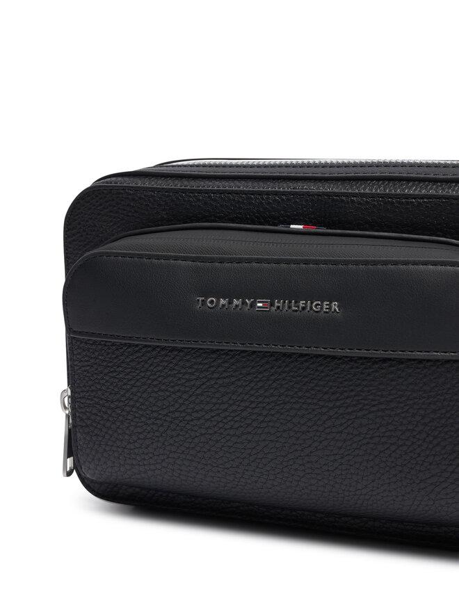 Tommy Hilfiger Umhängetasche Tommy Hilfiger Th Central Ew Reporter AM0AM14696 Schwarz