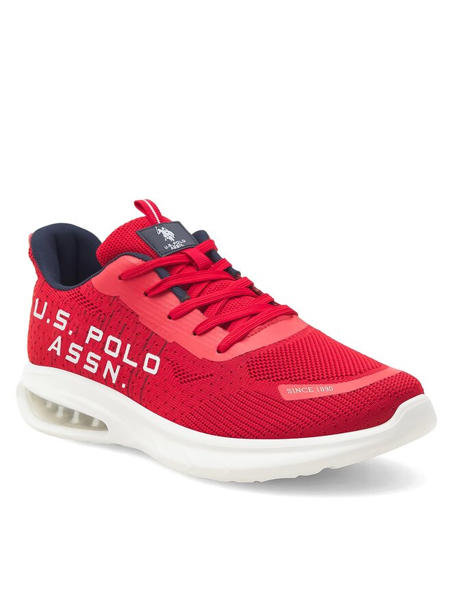 U.S. Polo Assn. Sneakersy U.S. Polo Assn. ACTIVE001 Czerwony