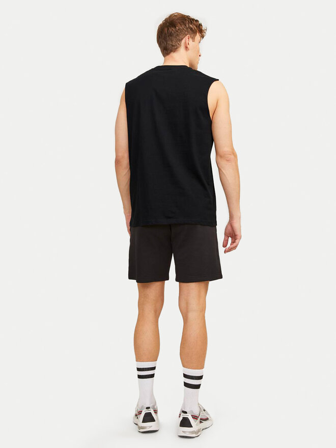 Jack&Jones Jack&Jones Tank top marškinėliai Vesterbro 12250430 Juoda Oversize