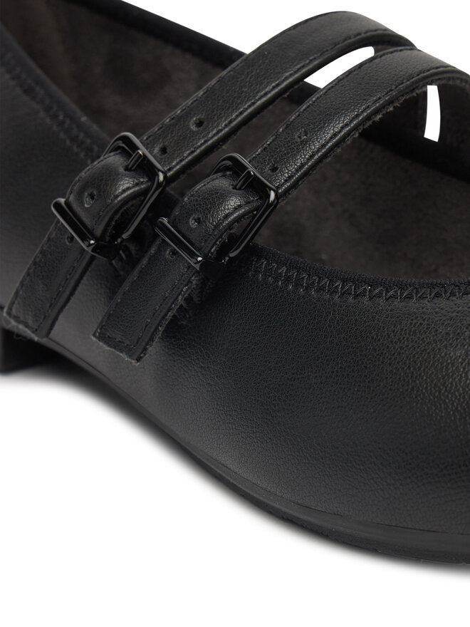 Jana Ballerinas Jana 8-22177-44 Schwarz