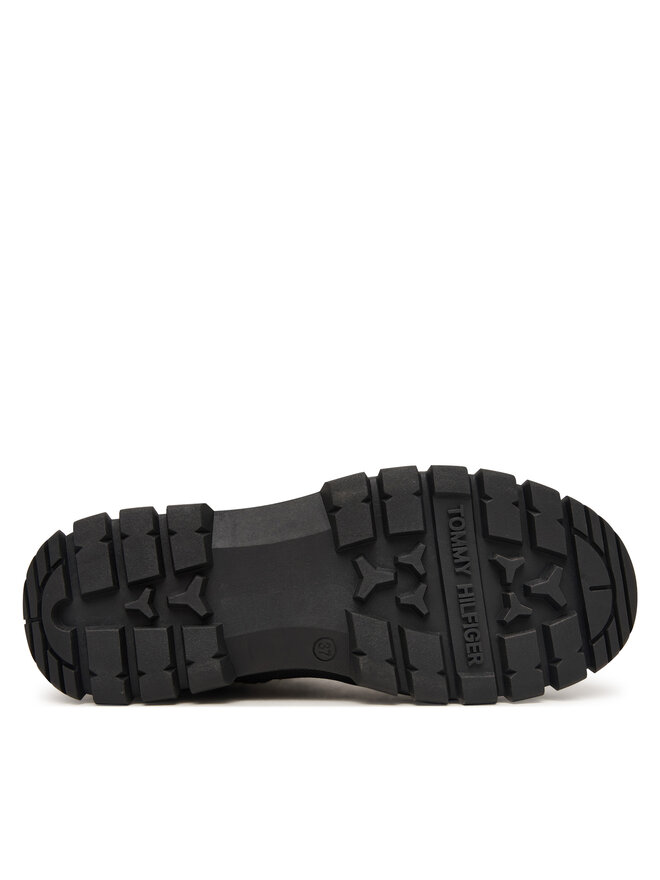 Tommy Hilfiger Schnürschuhe Tommy Hilfiger T3X5-35292-0316 S Schwarz