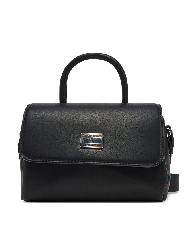 Tommy Jeans Τσάντα Tommy Jeans Tjw American Cool Flap Crossover AW0AW17296 Μαύρο