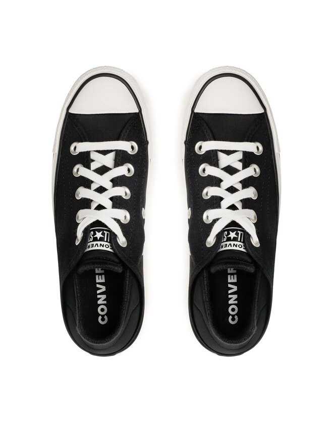 Converse Sneakers aus Stoff Converse Chuck Taylor All Star Crush Heel Ox A03075C Schwarz