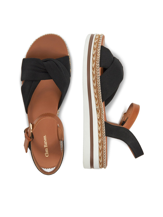 Clara Barson Босоніжки Clara Barson WS2P270-01 Чорний