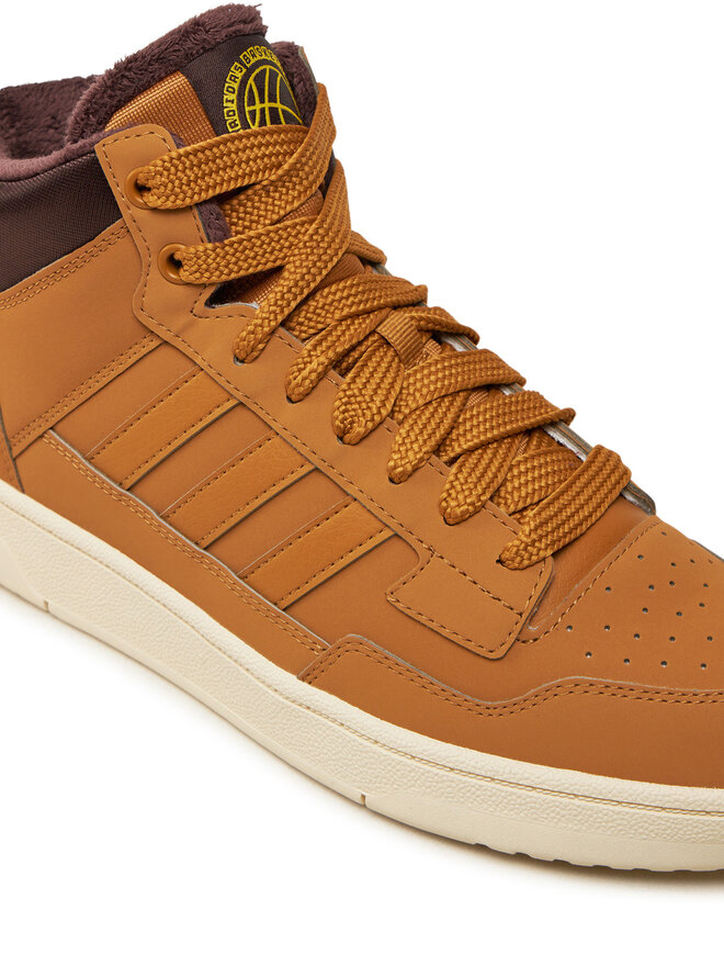 adidas Superge adidas Rapid Court Mid Winterized JR0171 Rjava
