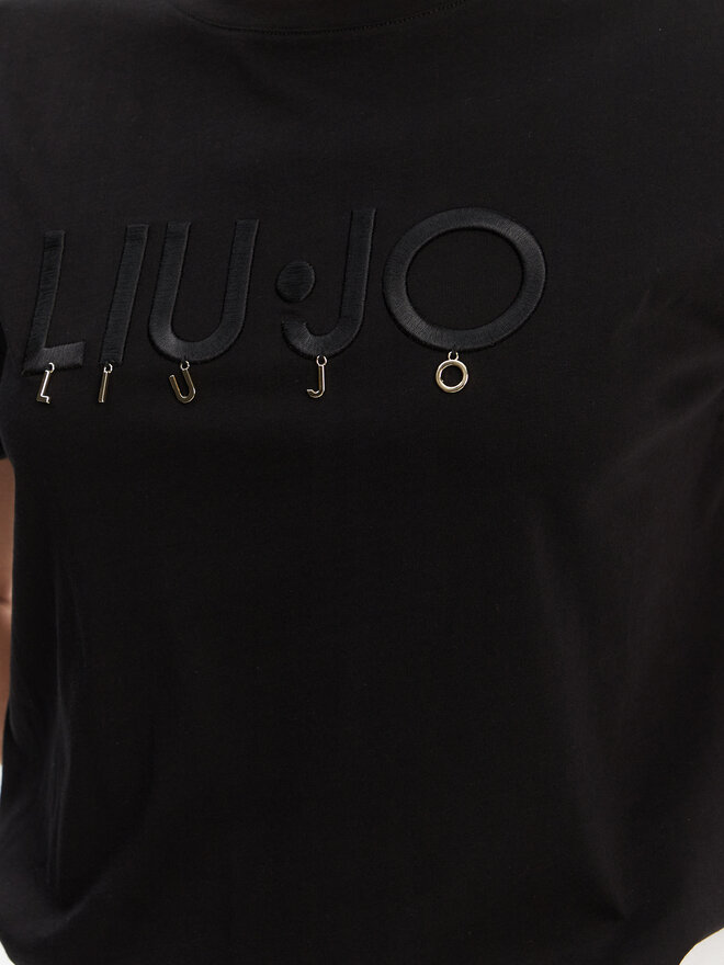Liu Jo Liu Jo Camiseta WA5007 JS923 Negro Relaxed Fit