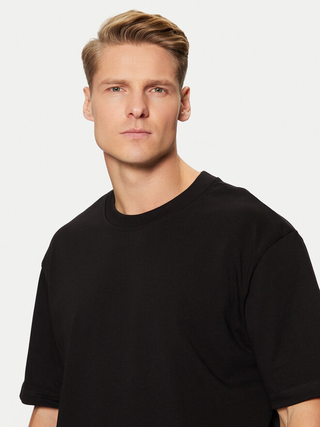 Karl Lagerfeld Jeans Karl Lagerfeld Jeans T-Shirt A1M17113 Μαύρο Relaxed Fit