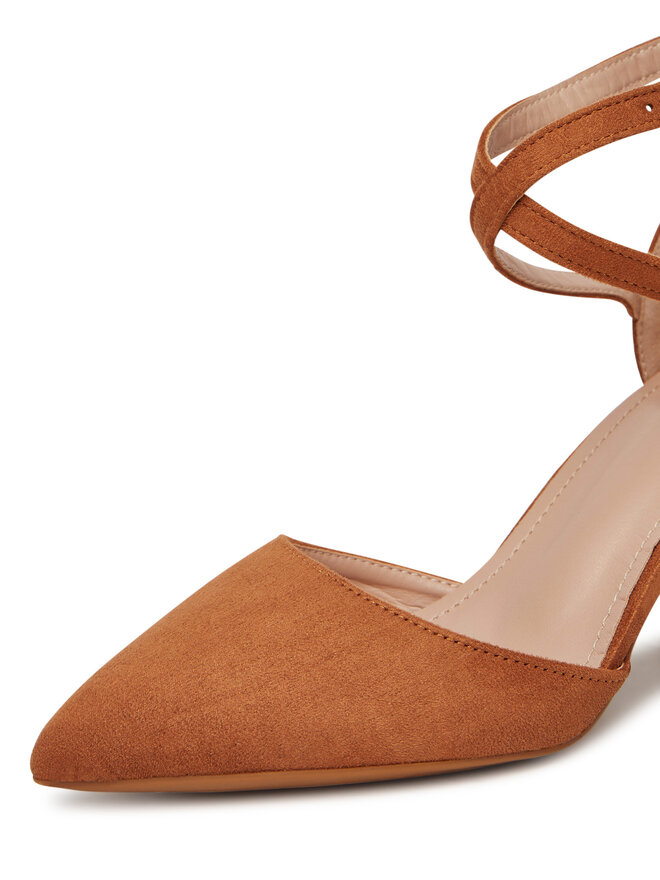DeeZee Pumps DeeZee DZ0068 Braun