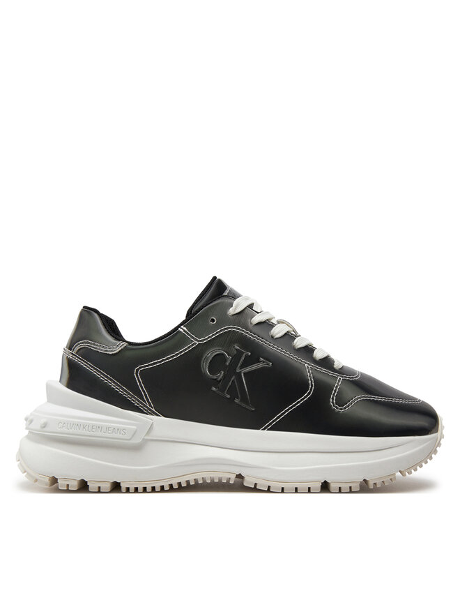 Calvin Klein Jeans Сникърси Calvin Klein Jeans Chunky Runner Low V Mg Dc YW0YW01424 Сив