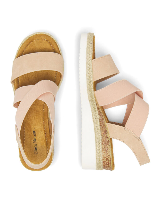 Clara Barson Espadrile Clara Barson Aussie WS2189-26 Roza