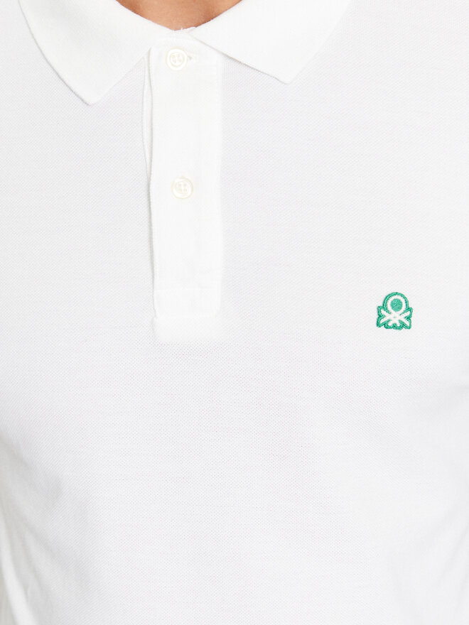 United Colors Of Benetton United Colors Of Benetton Poloshirt 3089J3204 Weiß Regular Fit