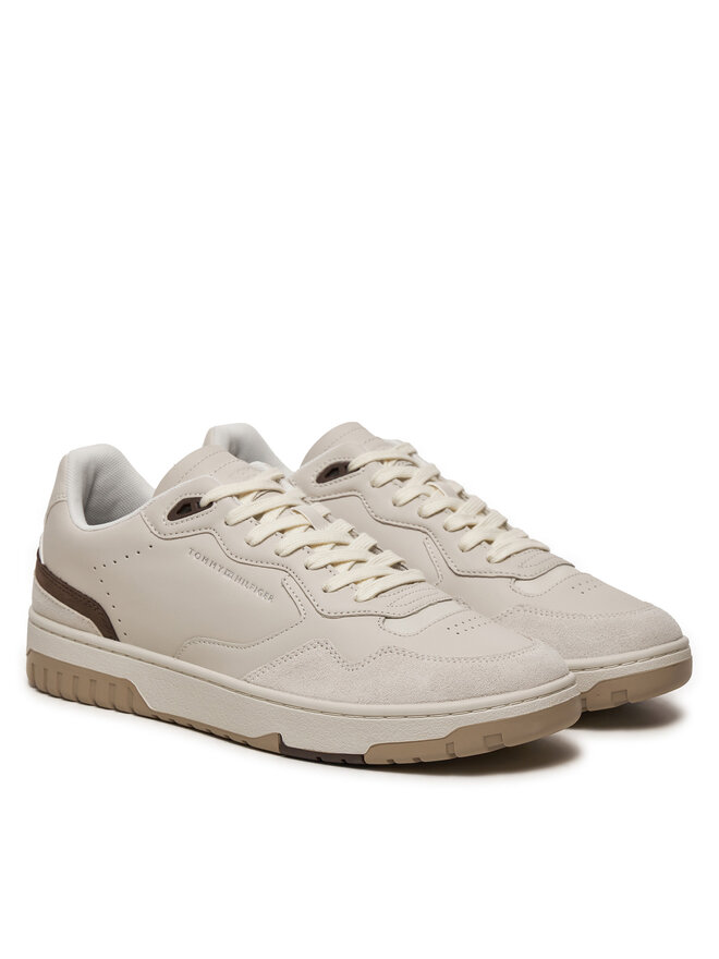 Tommy Hilfiger Αθλητικά Tommy Hilfiger Basket Street FM0FM05323 Λευκό