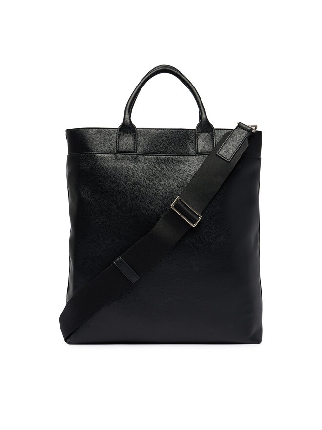 Calvin Klein Handtasche Calvin Klein Raised Tote LV04D3494G Schwarz