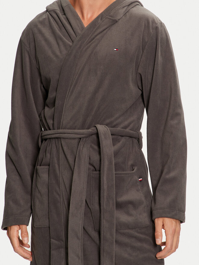 Tommy Hilfiger Tommy Hilfiger Халат UM0UM03361 Сірий
