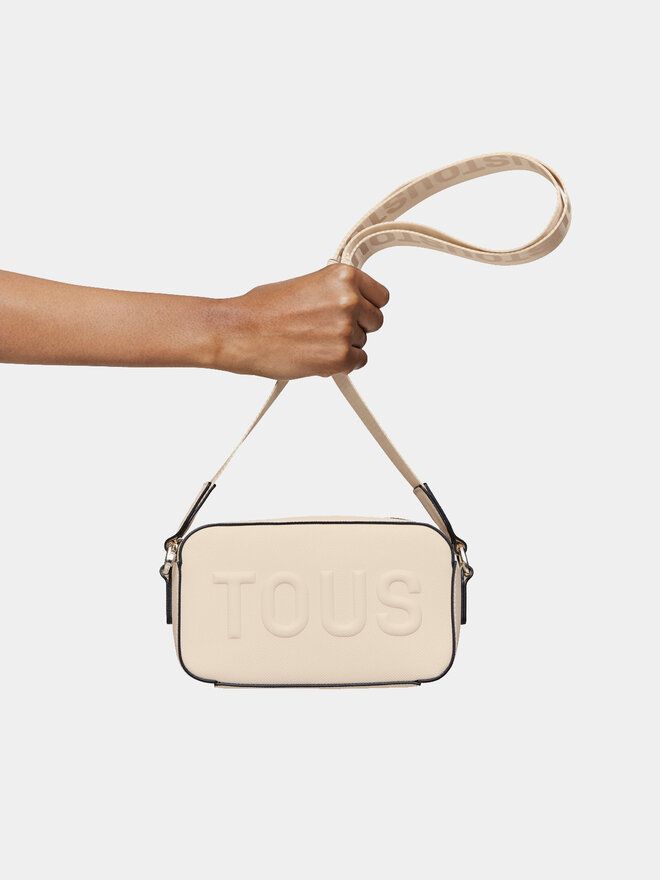 TOUS Bolso TOUS Bandolera Reporter T La Rue 2002020501 Écru