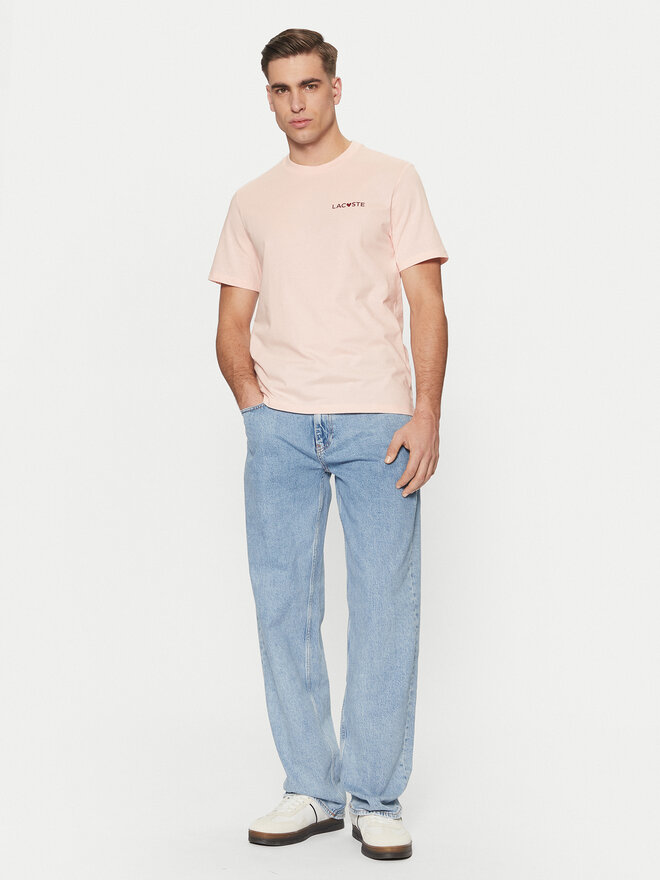 Lacoste Lacoste Póló TH5231 Rózsaszín Regular Fit