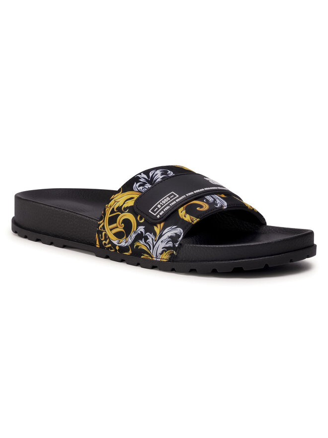 Versace Jeans Couture Pantoletten Versace Jeans Couture E0YZASQ4 Schwarz