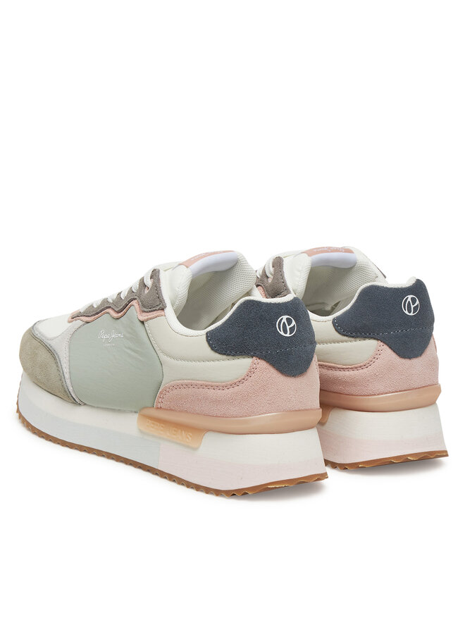 Pepe Jeans Sneakersy Pepe Jeans PLS60034 Zielony