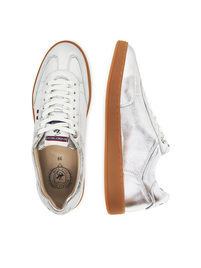 Beverly Hills Polo Club Sneakersy Beverly Hills Polo Club WI44-VOUN-02 Strieborná