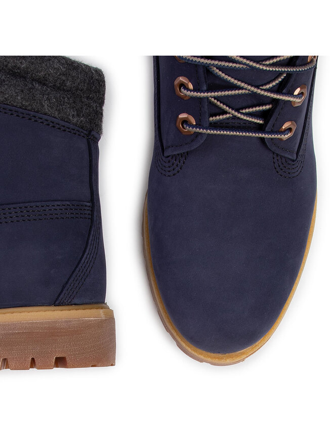 Timberland Schnürstiefeletten Timberland Premium 6 in Waterproof Boot TB0A1ZKJ451 Dunkelblau