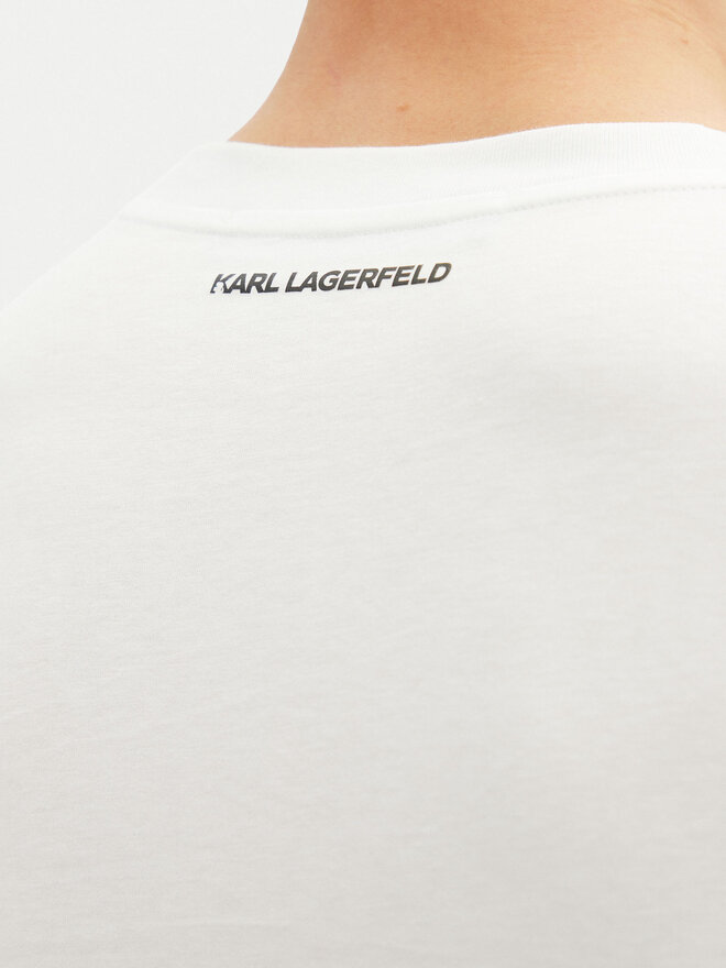 KARL LAGERFELD KARL LAGERFELD Camiseta 755061 552241 Blanco Regular Fit