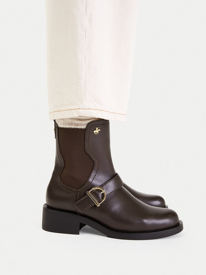 Beverly Hills Polo Club Klassische Stiefeletten Beverly Hills Polo Club CEO-WS6593-06 Dunkelbraun