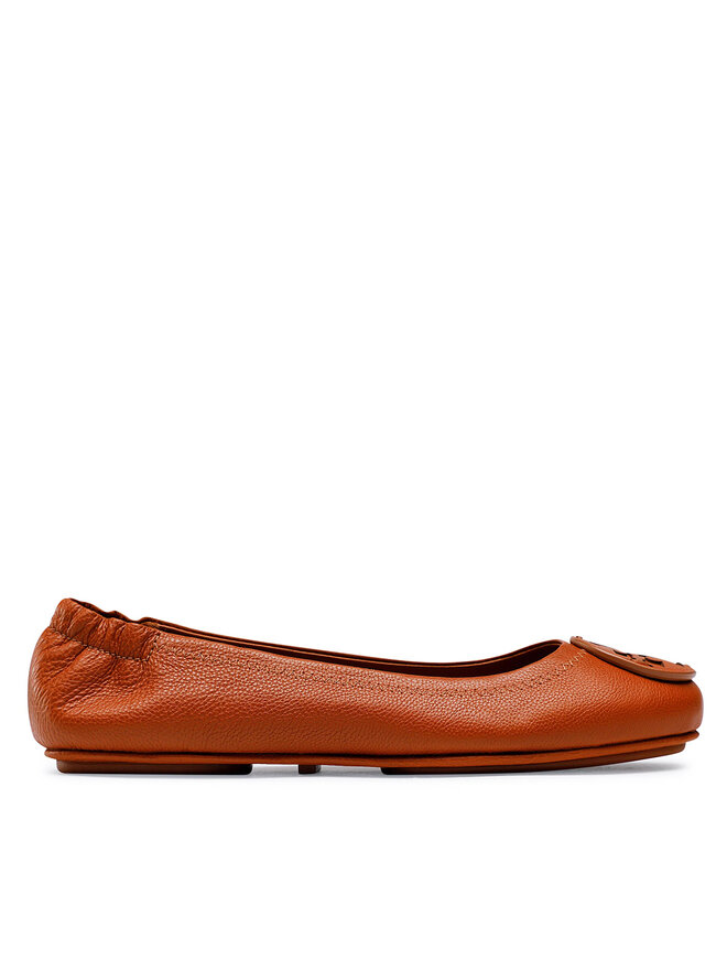 Tory Burch Bailarinas Tory Burch Minnie Travel Ballet 137776 Marrón