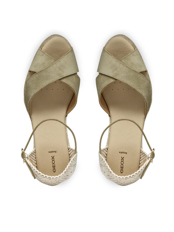 Geox Espadrilles Geox D Gelsa Low D45NGA 00022 C3704 Khakifarben