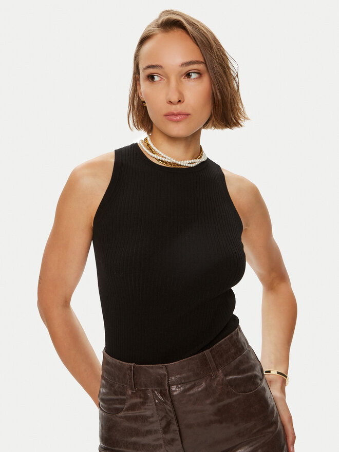 Weekend Max Mara Weekend Max Mara Τοπ Olimpo 2425366021 Μαύρο Slim Fit
