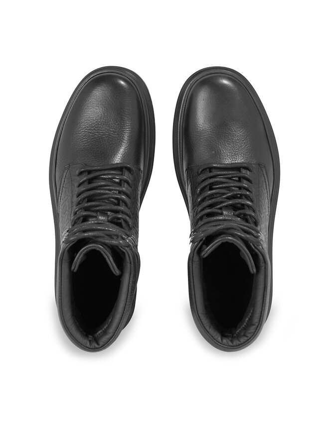 Calvin Klein Botas Calvin Klein Combat Boot Mono HM0HM01211 Negro