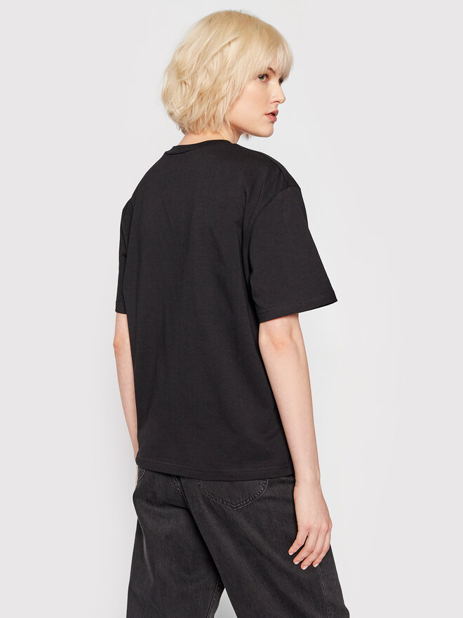 2005 2005 T-Shirt Unisex Signature Tee Μαύρο Relaxed Fit