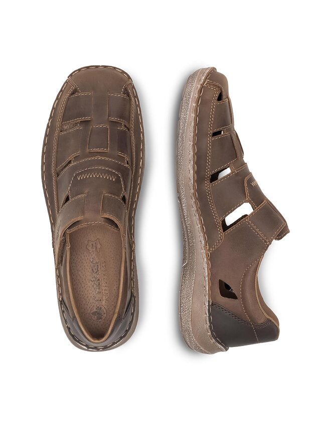 Rieker Halbschuhe Rieker 03078-25 Braun