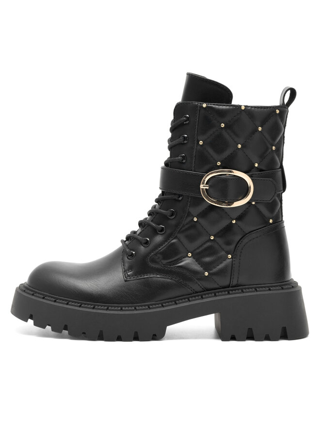 DeeZee Schnürstiefeletten DeeZee ISABEL WS6210-15 Schwarz