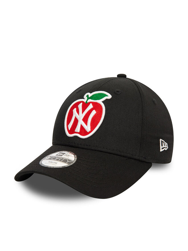 New Era Kšiltovka New Era Youth Apple 9Forty 60565271 Černá