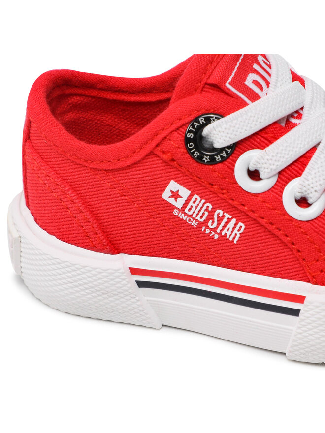 Big Star Shoes Πάνινα παπούτσια Big Star Shoes JJ374162 Κόκκινο