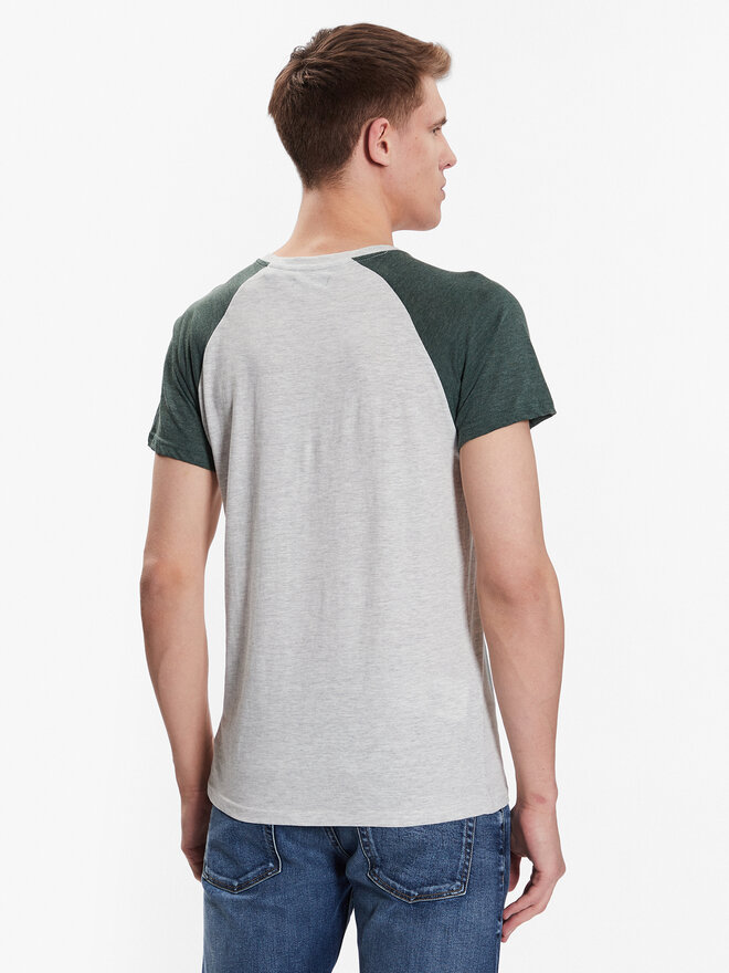 Brave Soul Brave Soul T-Shirt MTS-149BAPTISTK Grau Regular Fit
