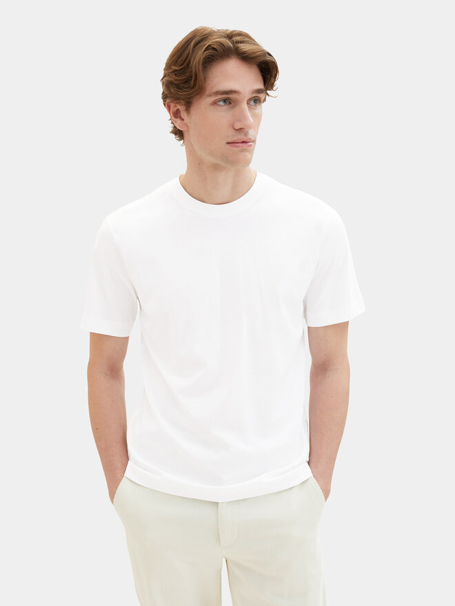 Tom Tailor Tom Tailor Σετ 2 T-Shirts 1037741 Λευκό Regular Fit