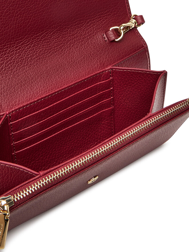 Coccinelle Geantă Coccinelle Mw5 Metallic Soft E2 MW5 18 27 01 Vișiniu