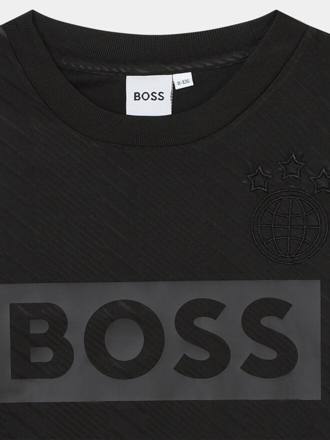 BOSS Boss T-Shirt J50719 S Schwarz Loose Fit