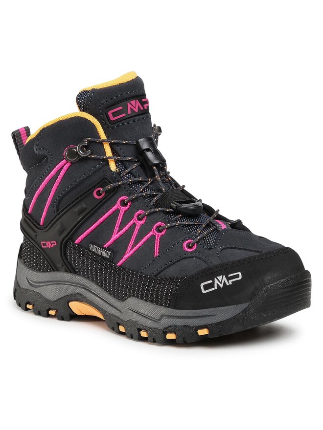 CMP Bakancs CMP Kids Rigel Mid Trekking Shoe Wp 3Q12944 Fekete