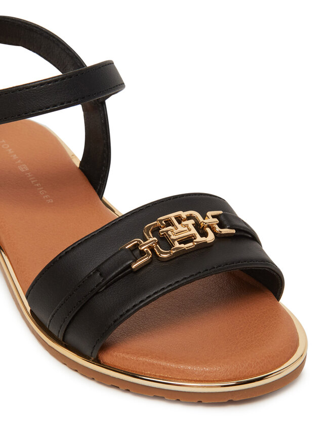 Tommy Hilfiger Sandály Tommy Hilfiger T3A2-33778-0326 M Černá