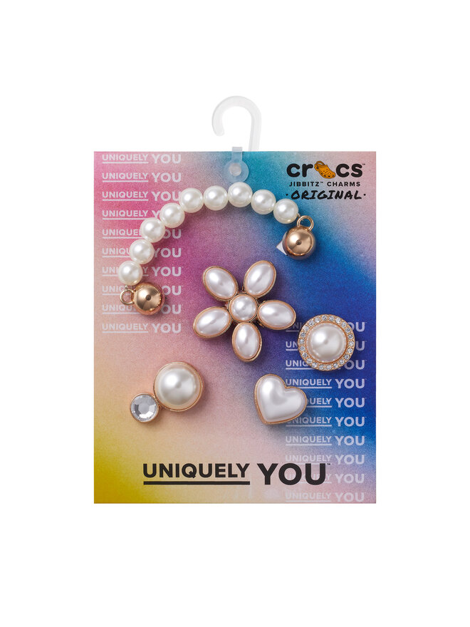 Crocs Accesorii pentru pantofi Crocs Dainty Pearl Jewelry 5 Pack 10013133 Colorat
