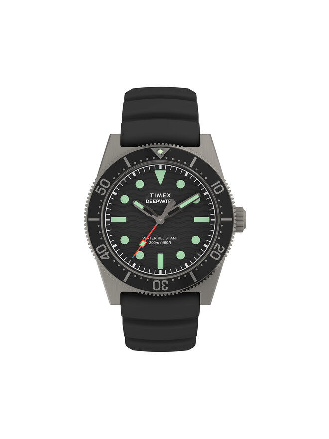 Timex Ρολόι Timex Deep Water TW2W74700 Γκρι