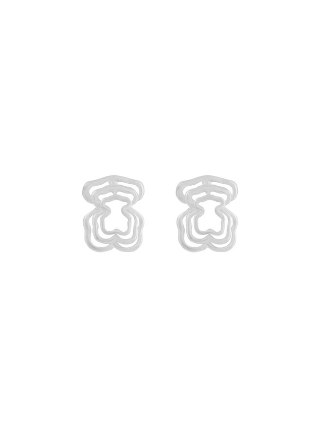 TOUS Обици TOUS Bickie 1004019200 Сребрист