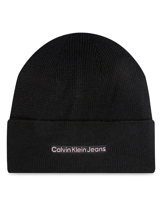 Calvin Klein Czapka Calvin Klein Inst Embro K60K612651 Czarny