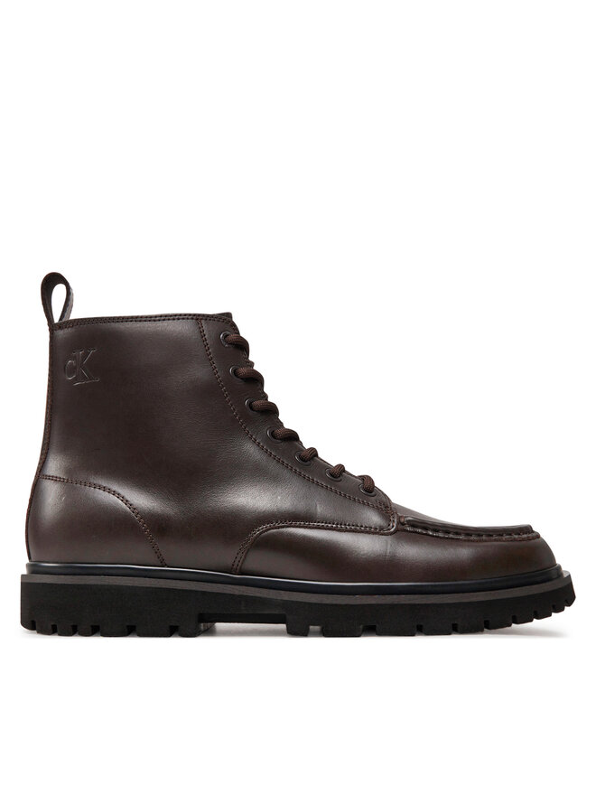 Calvin Klein Jeans Schnürschuhe Calvin Klein Jeans YM0YM01073 Braun