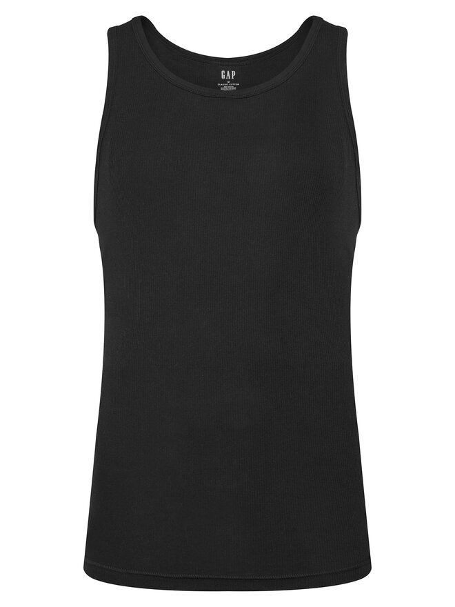 Gap Gap Σετ 3 tank tops 483958-01 Μαύρο Regular Fit